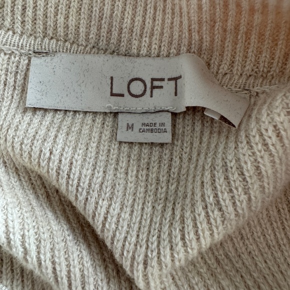 Loft open cardigan blazer top medium - Picture 3 of 3